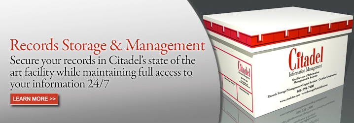 Citadel Information Management Slider Image